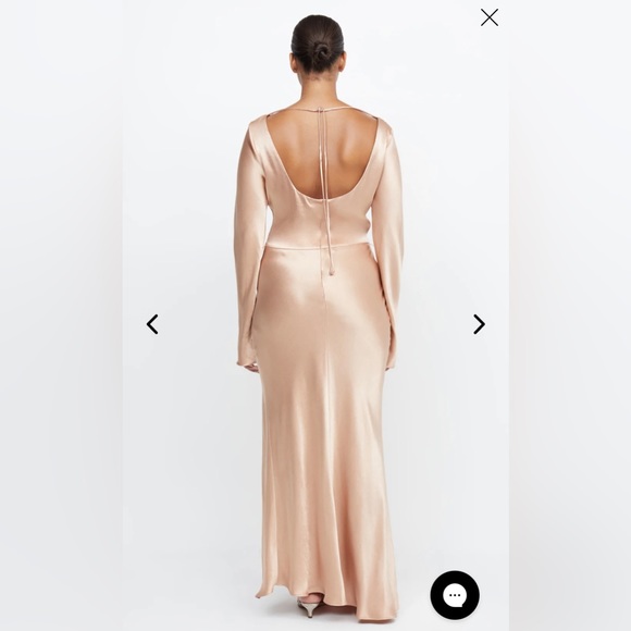 NWT moon dance long sleeve maxi dress size US2 Kendall - Picture 3 of 9